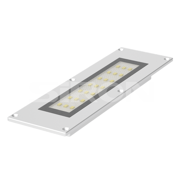Płaska, przeciwwybuchowa lampa robocza serii SiRON D243