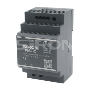Ultrad&uuml;nnes 60-W-F&uuml;hrungsnetzteil der Serie SiRON P082-C