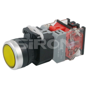SiRON H011(C) Serisi Φ22 G&uuml;m&uuml;ş Alaşımlı Kontaklar D&uuml;z D&uuml;ğme