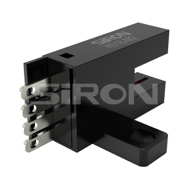 SiRON K018-M -sarjan ura-anturin pistoketyyppi 5 mm raon leveys