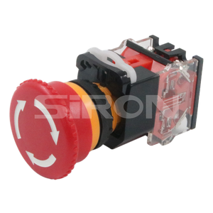 SiRON H017(C) Serisi Φ22 Yuvarlak Plastik Acil Stop Butonu