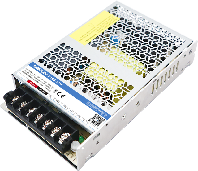 SiRON P156 -sarjan 200 W Shell Rack -tyyppinen hakkurivirtal&auml;hde