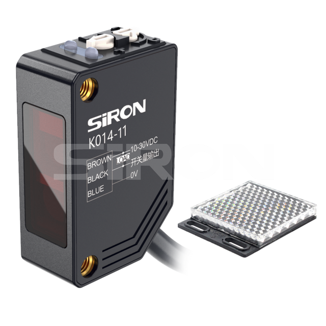 Sensor fotoel&eacute;ctrico serie SiRON C K014-11 ～ K014-15 Luz roja IP65