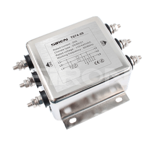 SiRON T074/T074-1 Σειρά Τριφασικό φίλτρο τριών συρμάτων (βίδα)