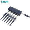 SiRON H422-8 IP67 split-type M8 samleboks med LED-indikator
